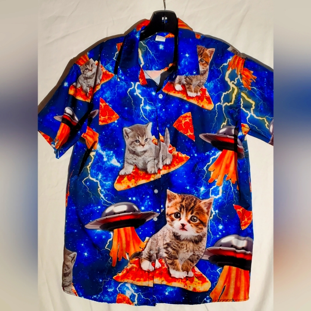 Cat dress shirt